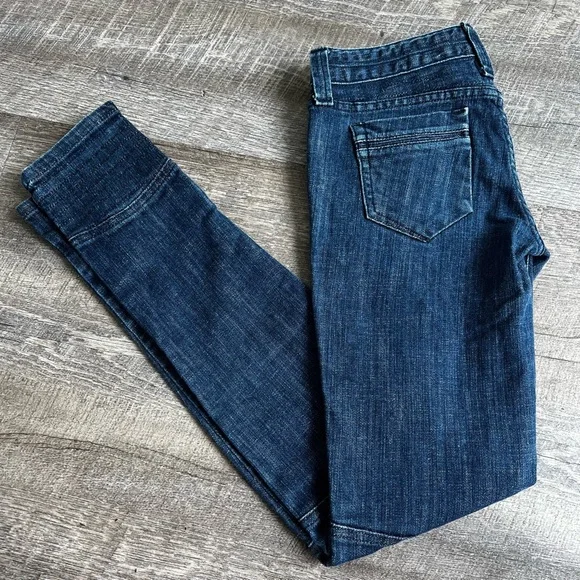 vintage y2k 2000s Ed hardy blue super skinny jeans - Picture 3 of 3